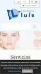 Mobile Screenshot of farmacialluis.com